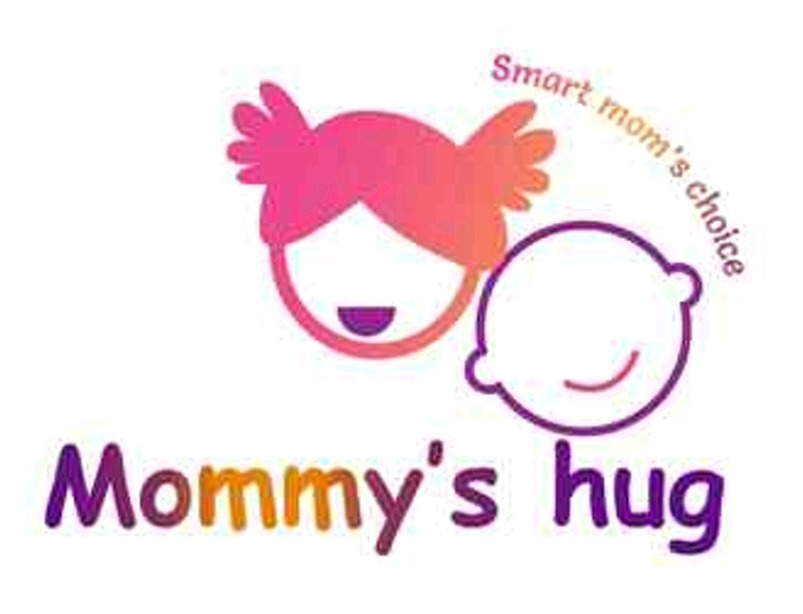 Mommy's Hug logo - children's fashion brand by Ayona